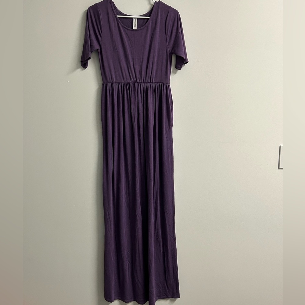 New Purple Maxi Dress